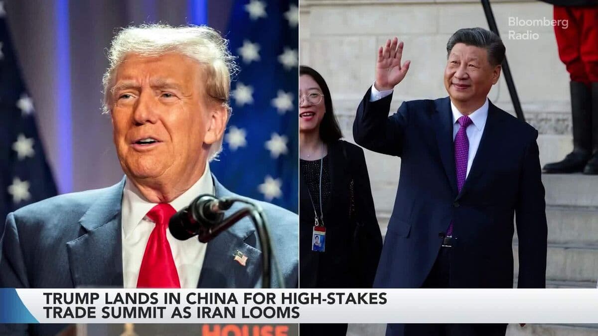 Nvidia’s CEO Joins Trump in China With AI in the Spotlight