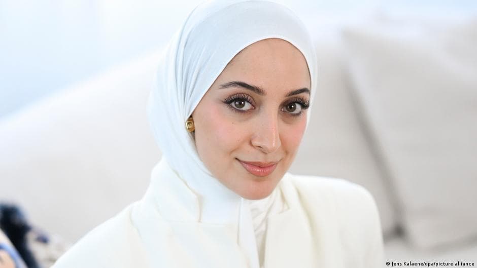 Hijab-wearing German beauty contestant takes on the AfD
