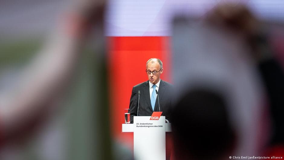 Germany news: Merz booed as he advocates economic reform