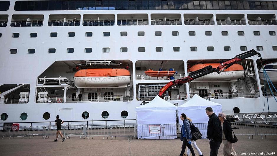 France: Cruise ship on lockdown over stomach bug outbreak