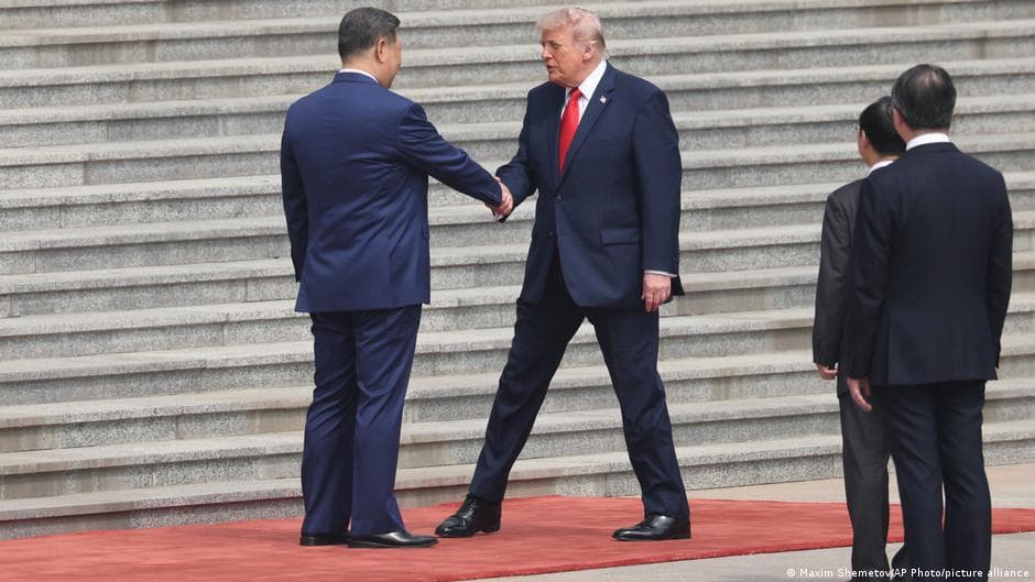 Presidents Xi and Trump stress importance of China-US ties at highly anticipated summit in Beijing. Follow live at DW
