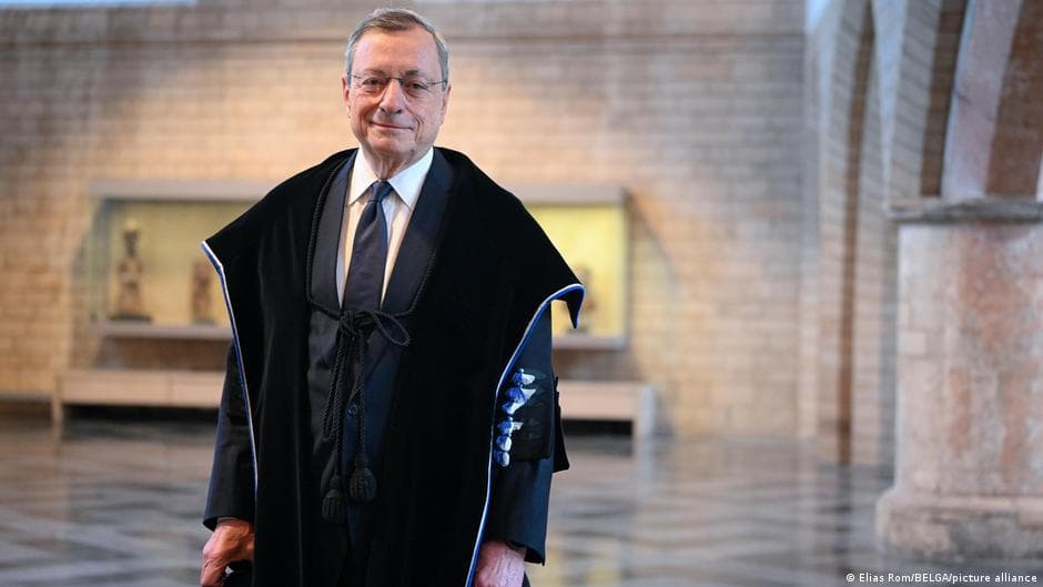 Who is Mario Draghi, this year's Charlemagne Prize winner?