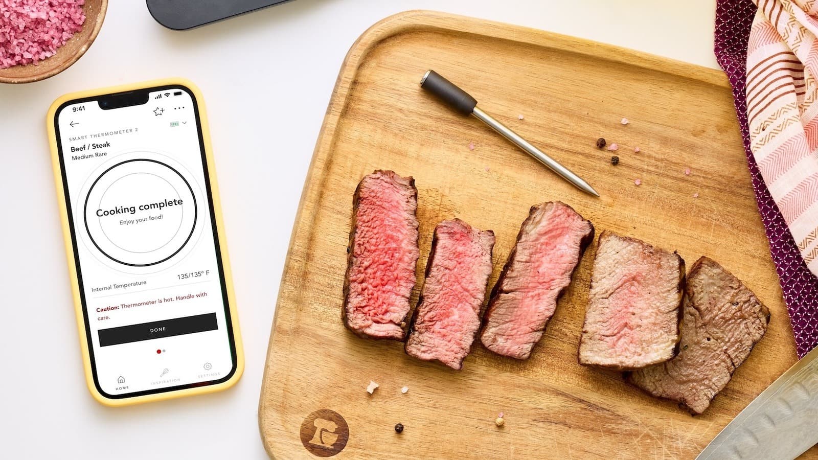 KitchenAid launches its first smart thermometer